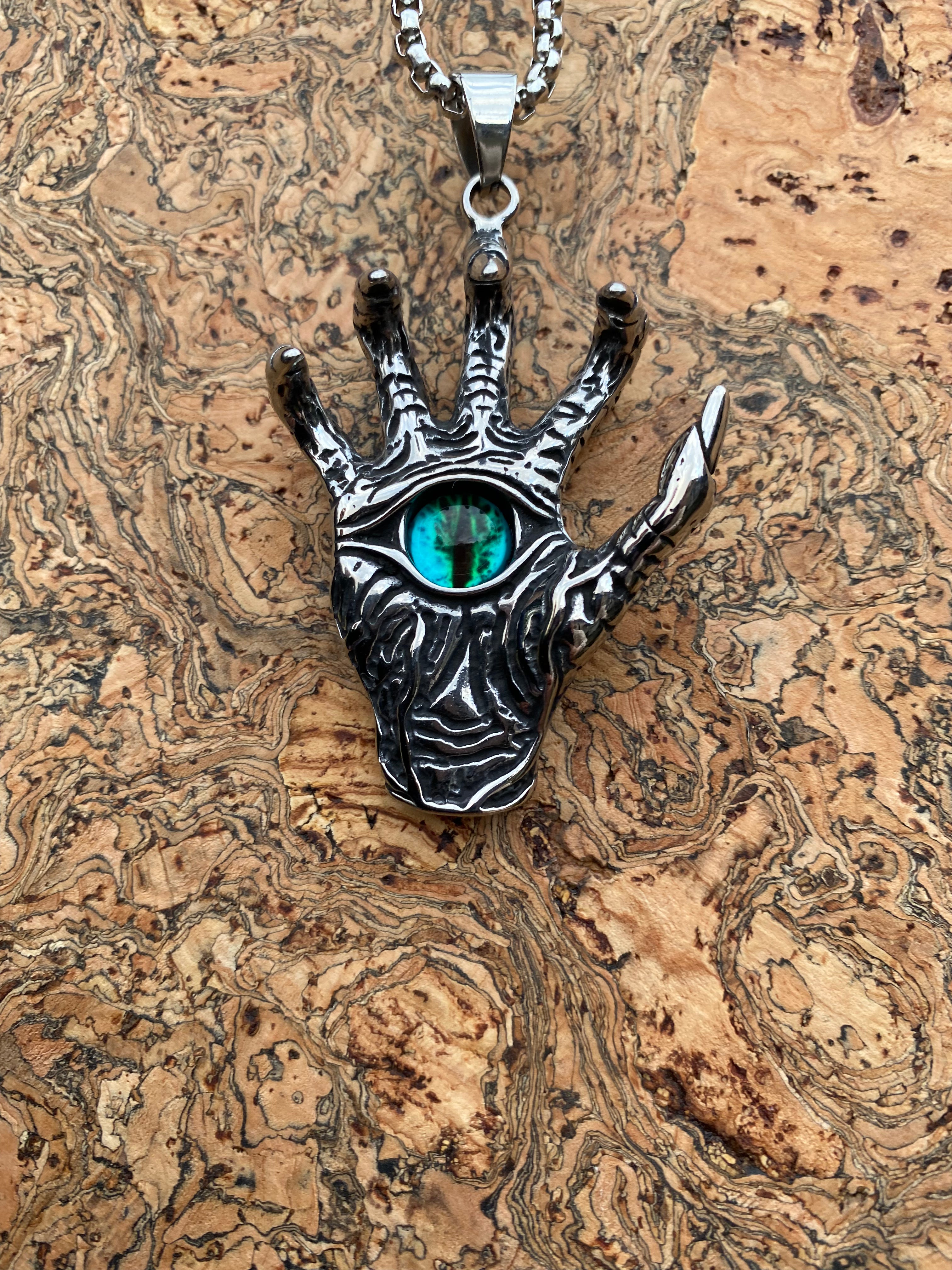 Pagan Necklace - Hamsa’s Hand