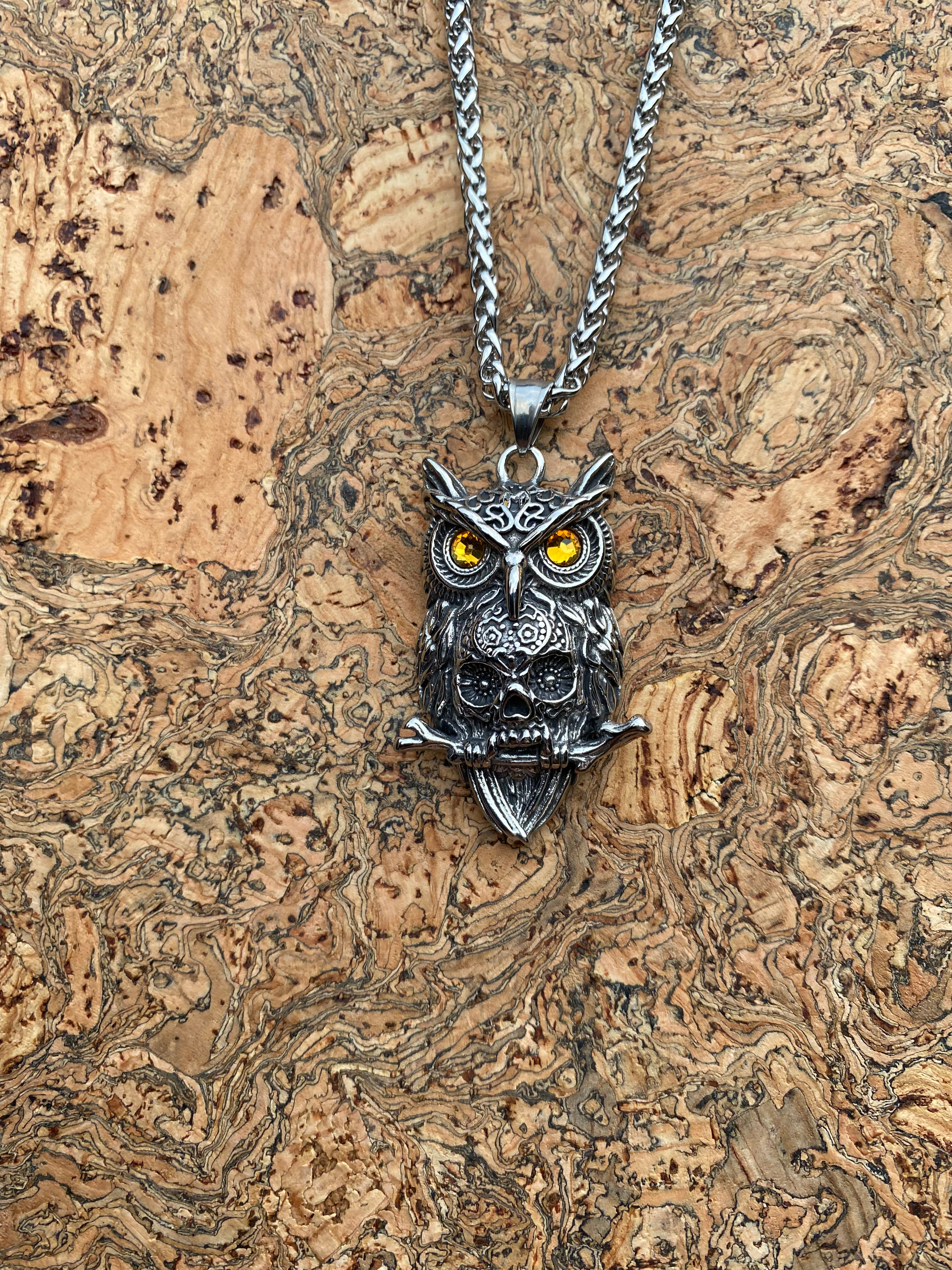 Viking Necklace - Ugla Owl