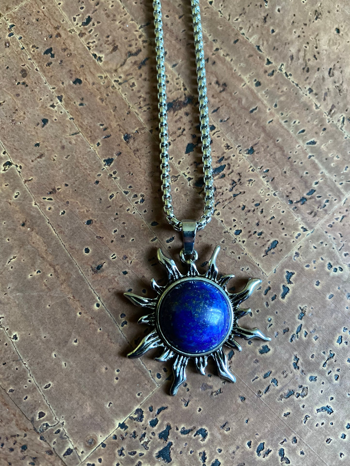 Pagan Necklace - Natural Sun Crystals