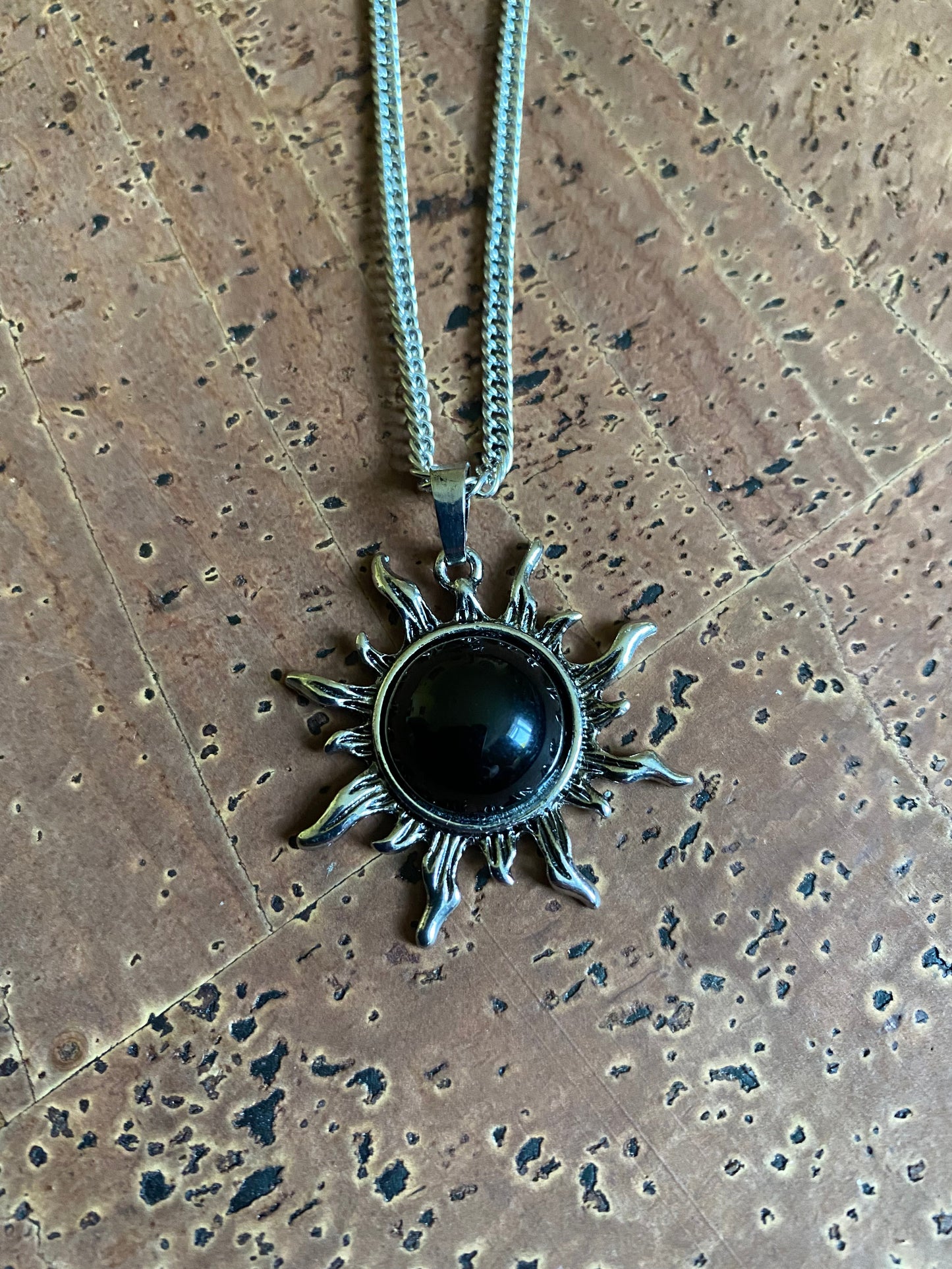 Pagan Necklace - Natural Sun Crystals