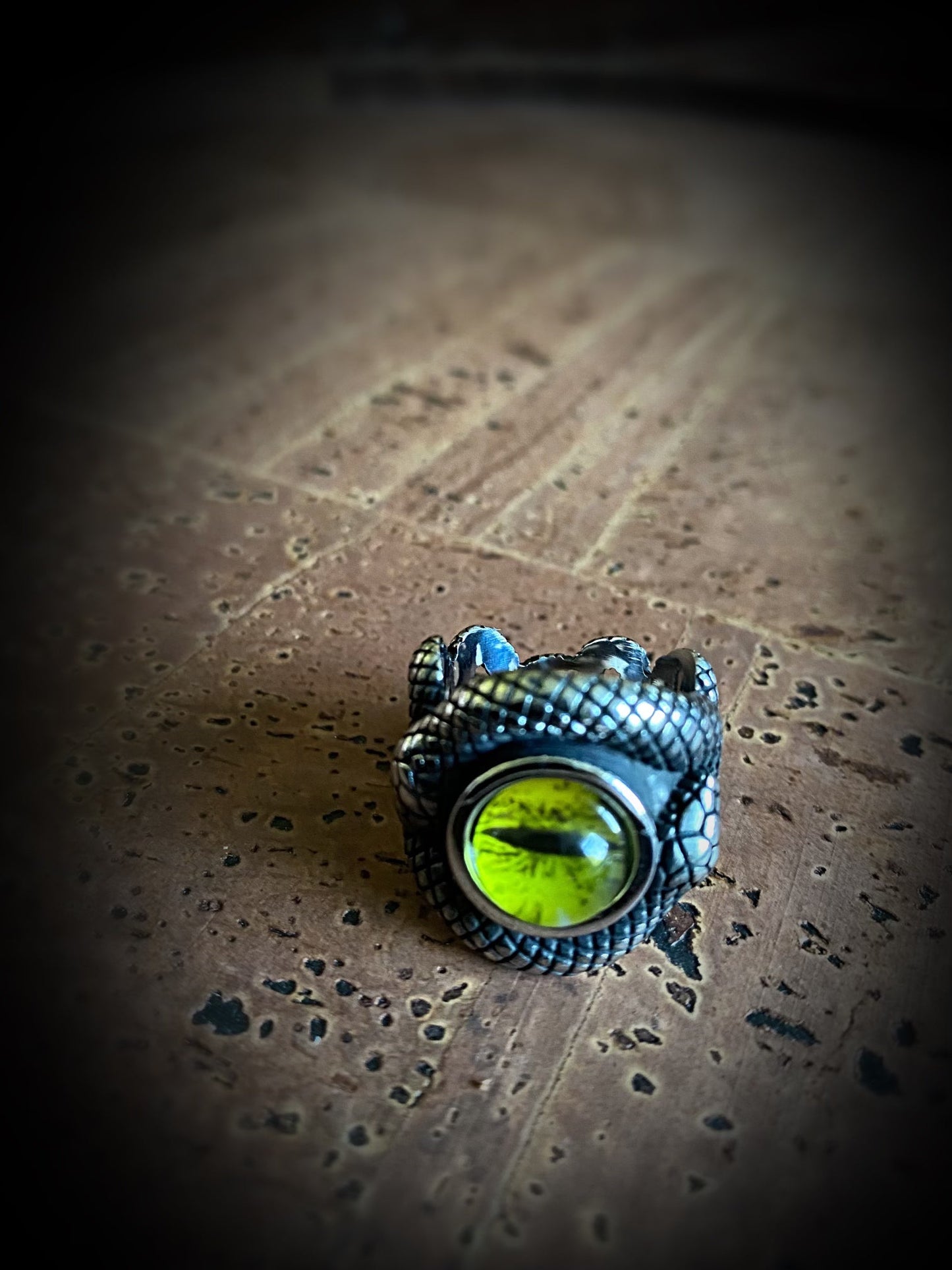Serpents Eye Viking Ring
