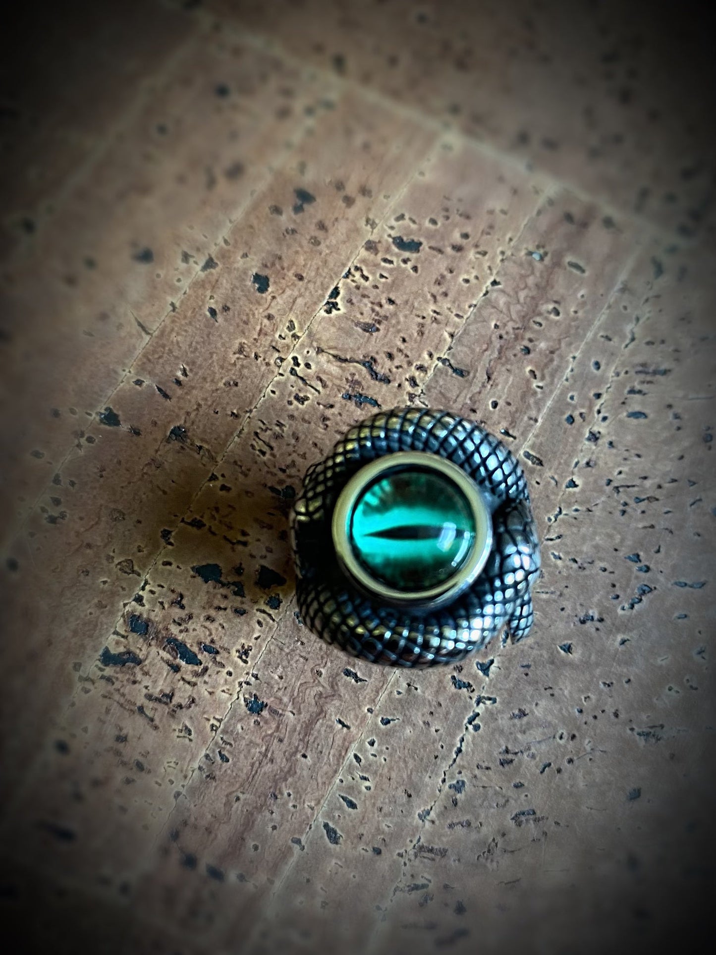 Serpents Eye Viking Ring