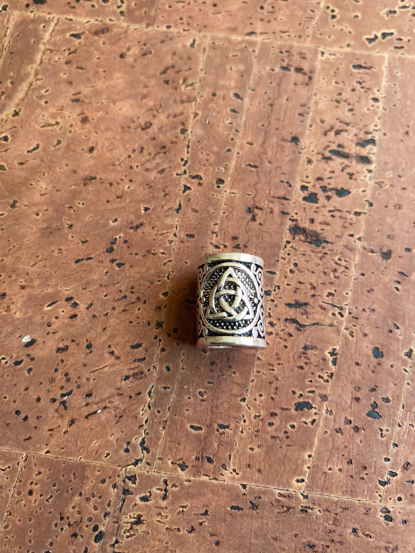 Viking Beard Bead - Valknut