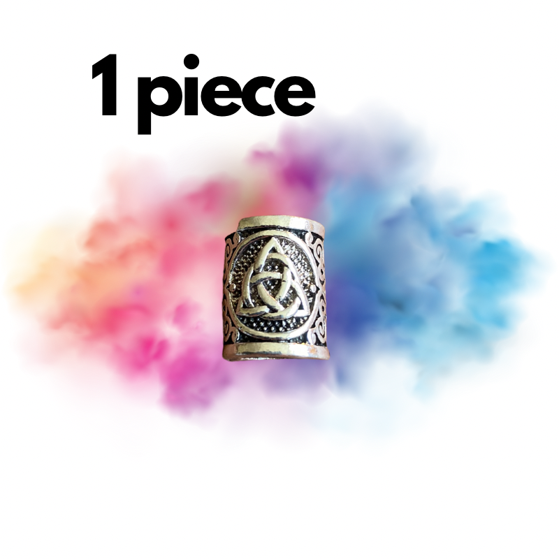 Viking Beard Bead - Valknut
