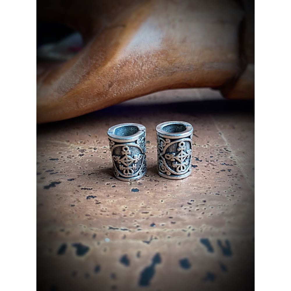 Viking Beard Beads - Warrior Heart