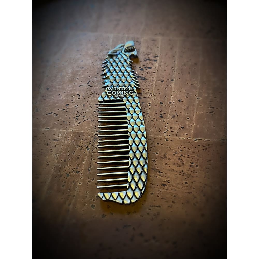 Creative Metal Viking Wolf Combs