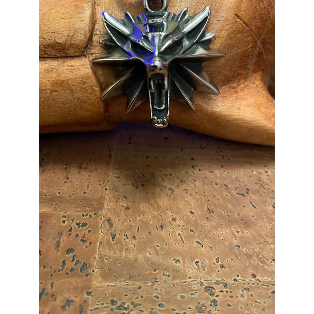 Viking Necklace - Raven Wolf