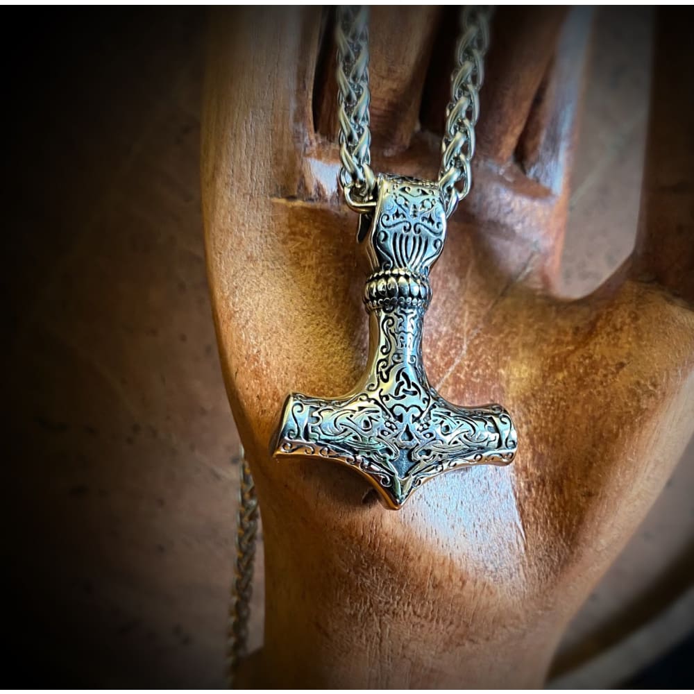 Heavy Thor Hammer Necklace - Women Edition