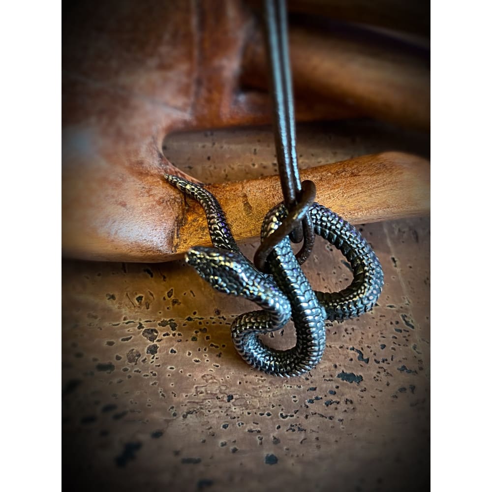 Midgard Serpent With Leather