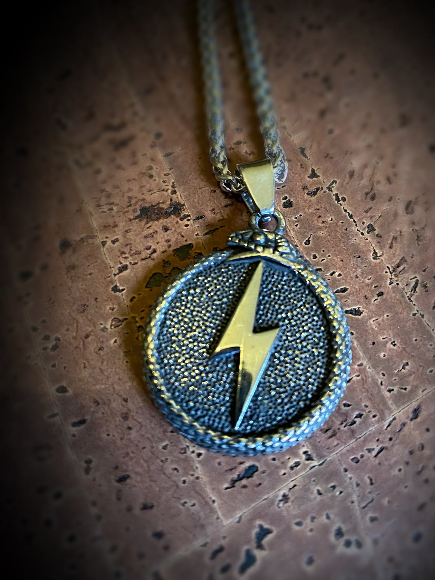 Pagan Necklace - The Serpents Hexagram