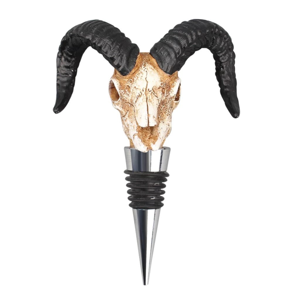 Premium Antelope and Buffalo Wine Stopper