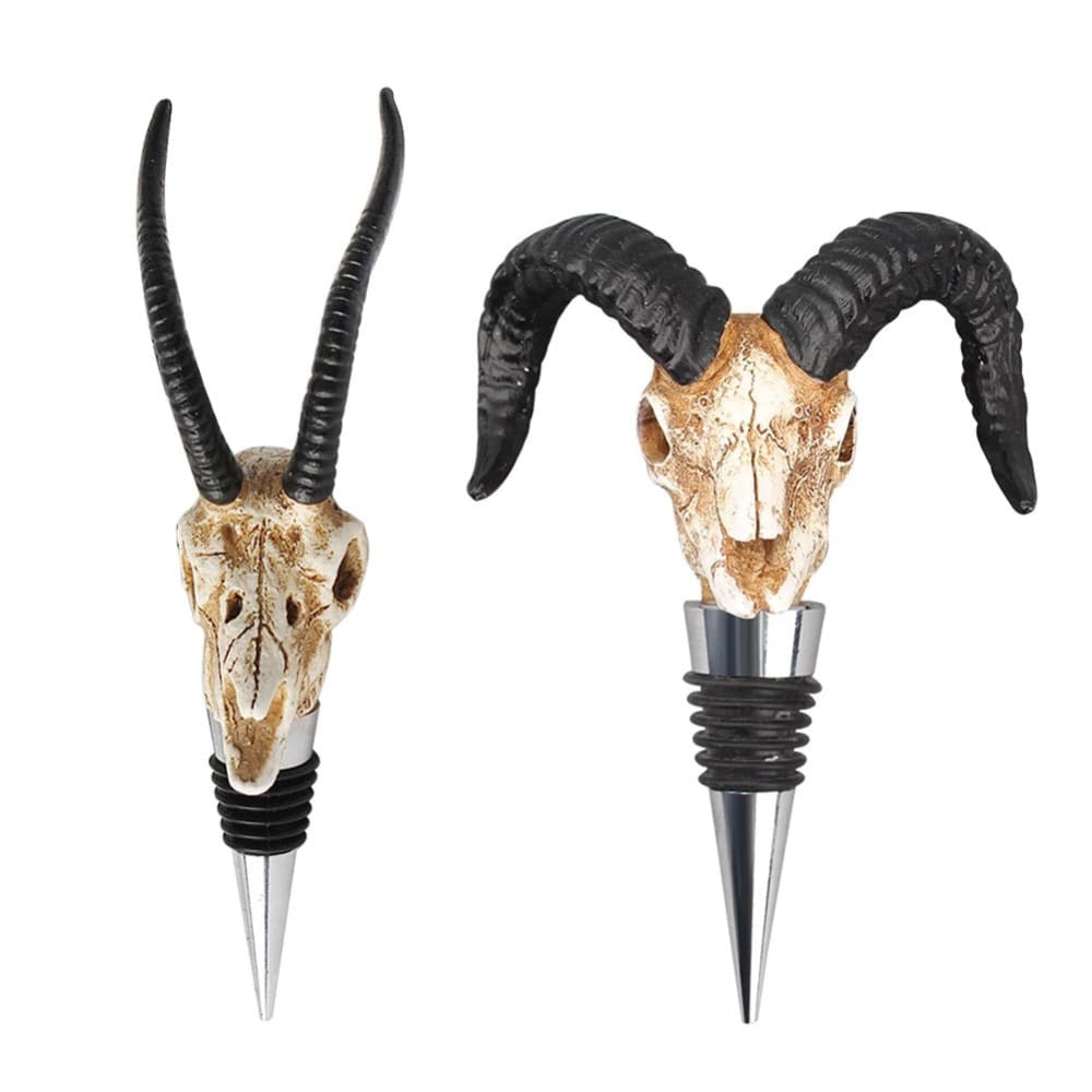 Premium Antelope and Buffalo Wine Stopper
