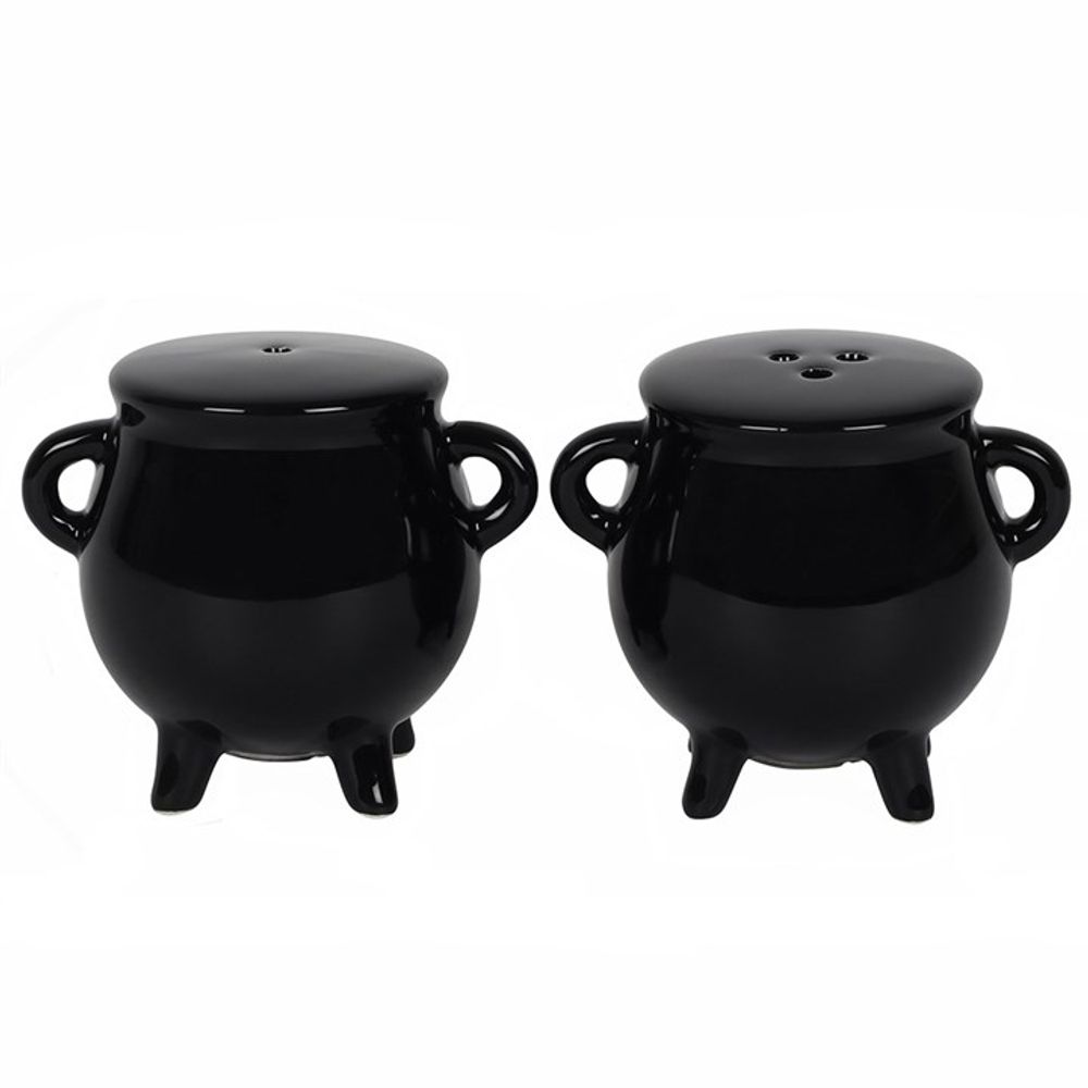 Funky Cauldron Salt & Pepper Set