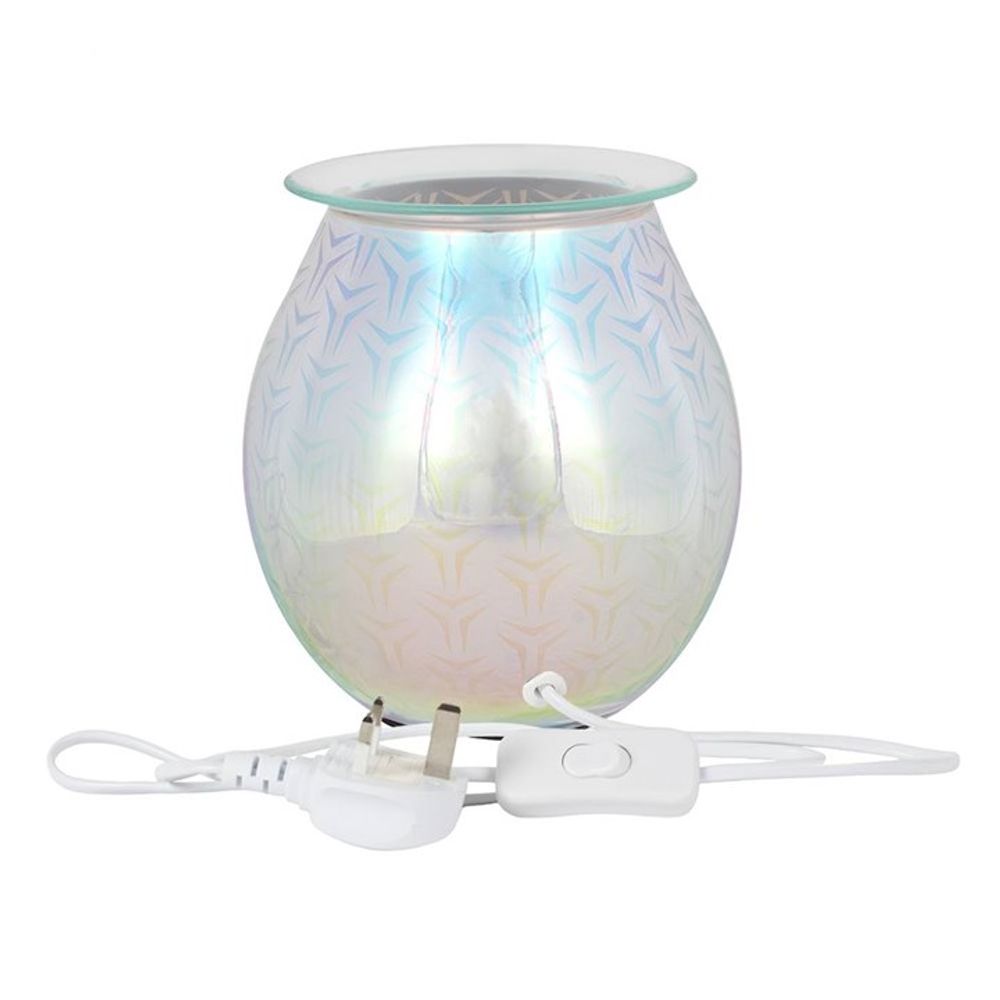 Funky 3D Geometric Electric Oil Burner