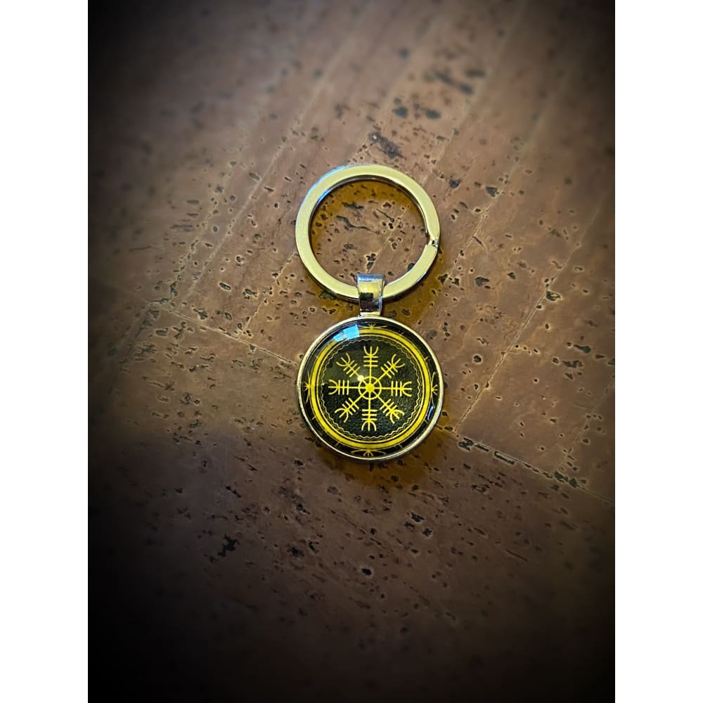 Norse decorative key rings