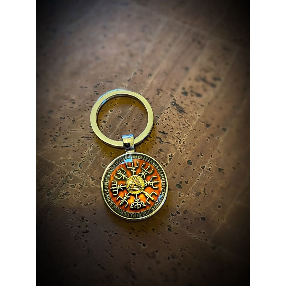Norse decorative key rings
