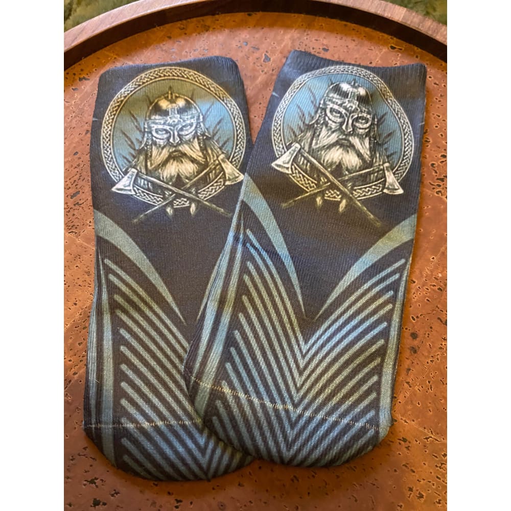 Viking 3D Printed Ankle Socks - Various Designs