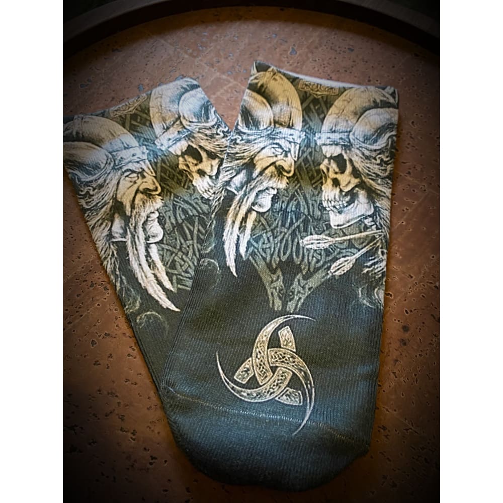 Viking 3D Printed Ankle Socks - Various Designs