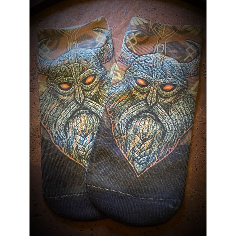 Viking 3D Printed Ankle Socks - Various Designs