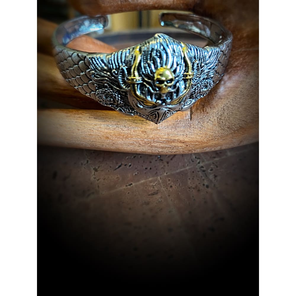 Viking Arm Ring - Viking Skull Wrap