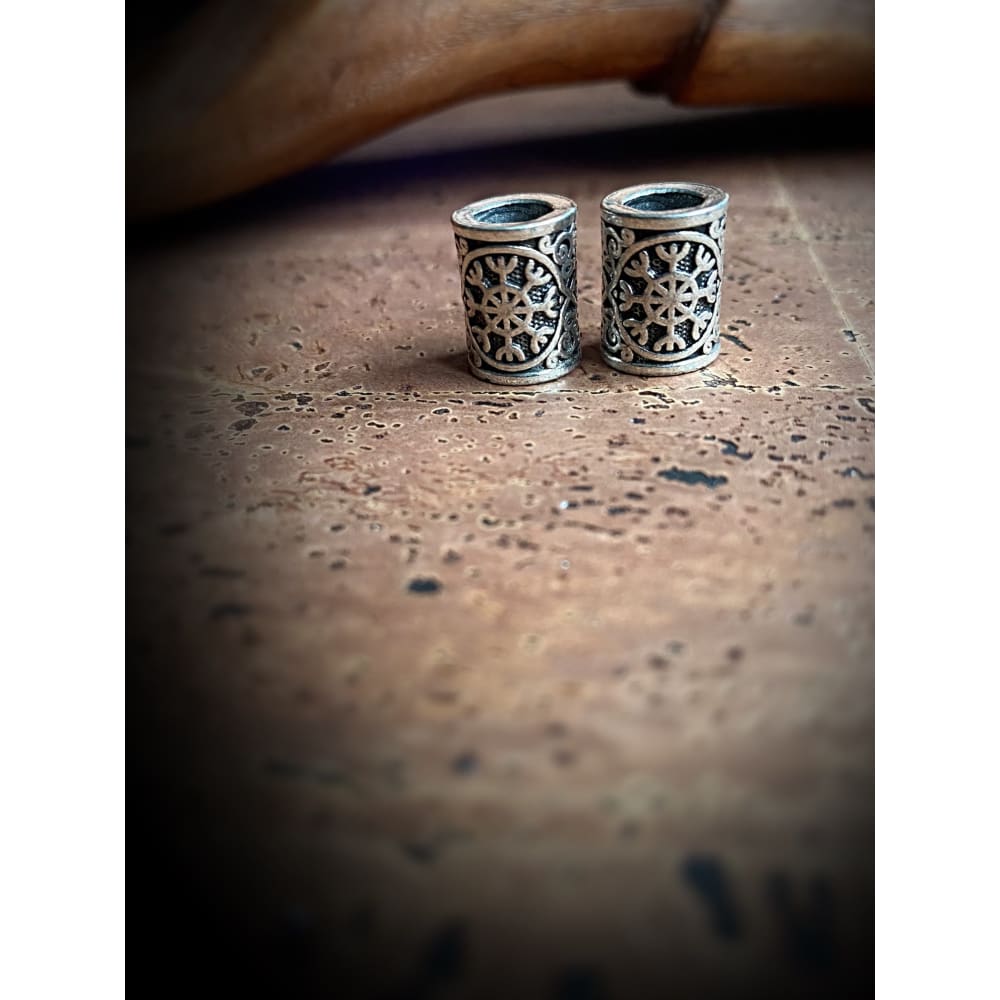 Viking Beard Bead - Aegishjalmur