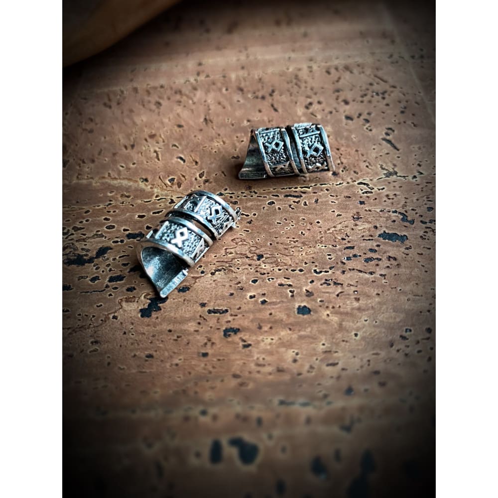 Viking Beard Bead - Scrolls
