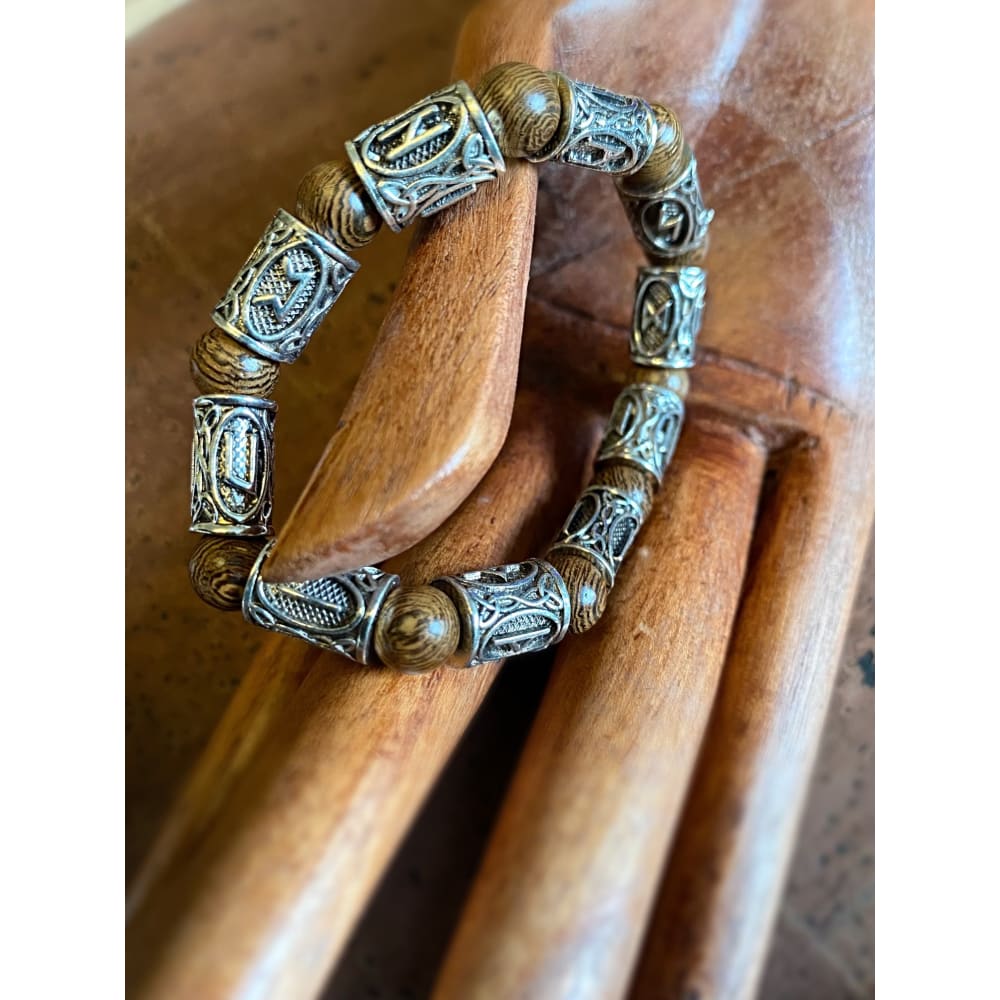 Viking Arm Ring - Marble Runes