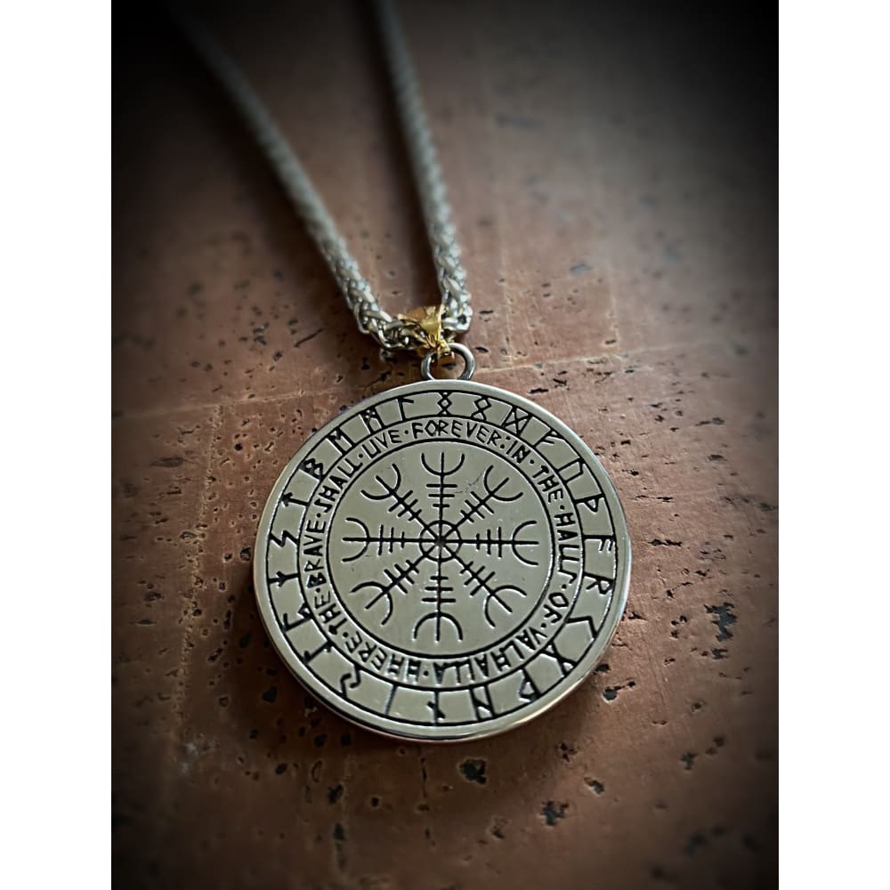 Viking Necklace - Fenrir Runes