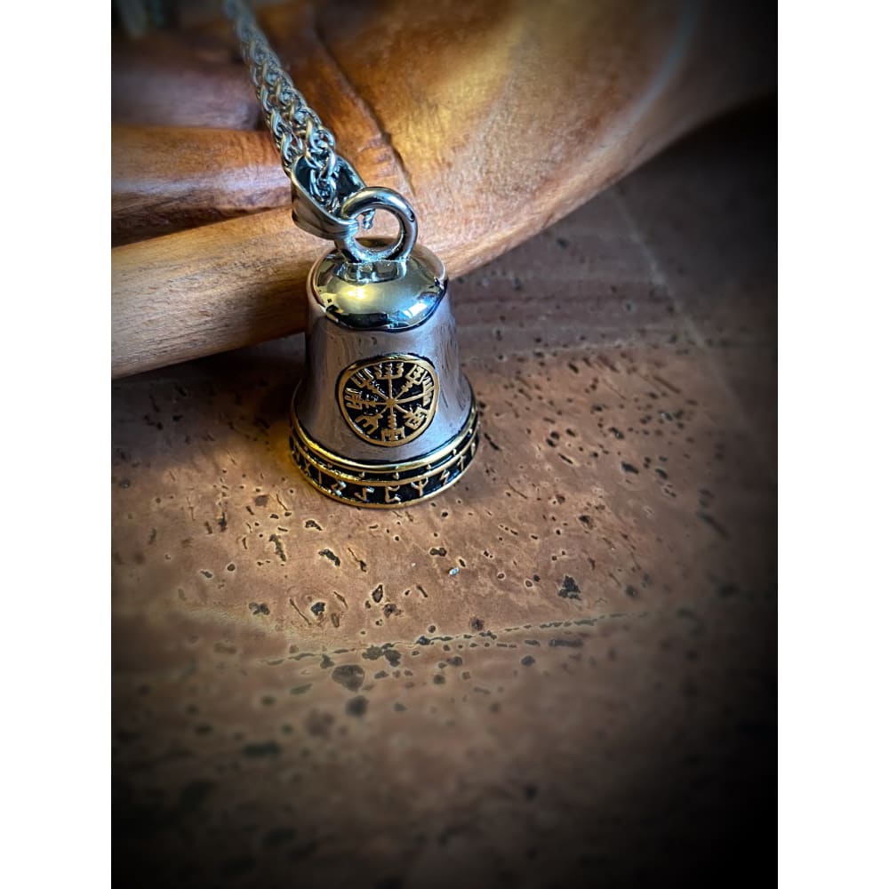 Viking Necklace - Valknut Bell