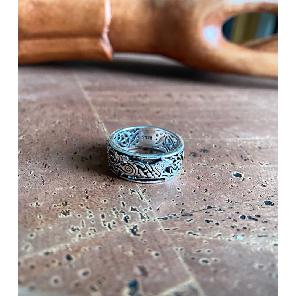 Viking Ring Fenrir Knot