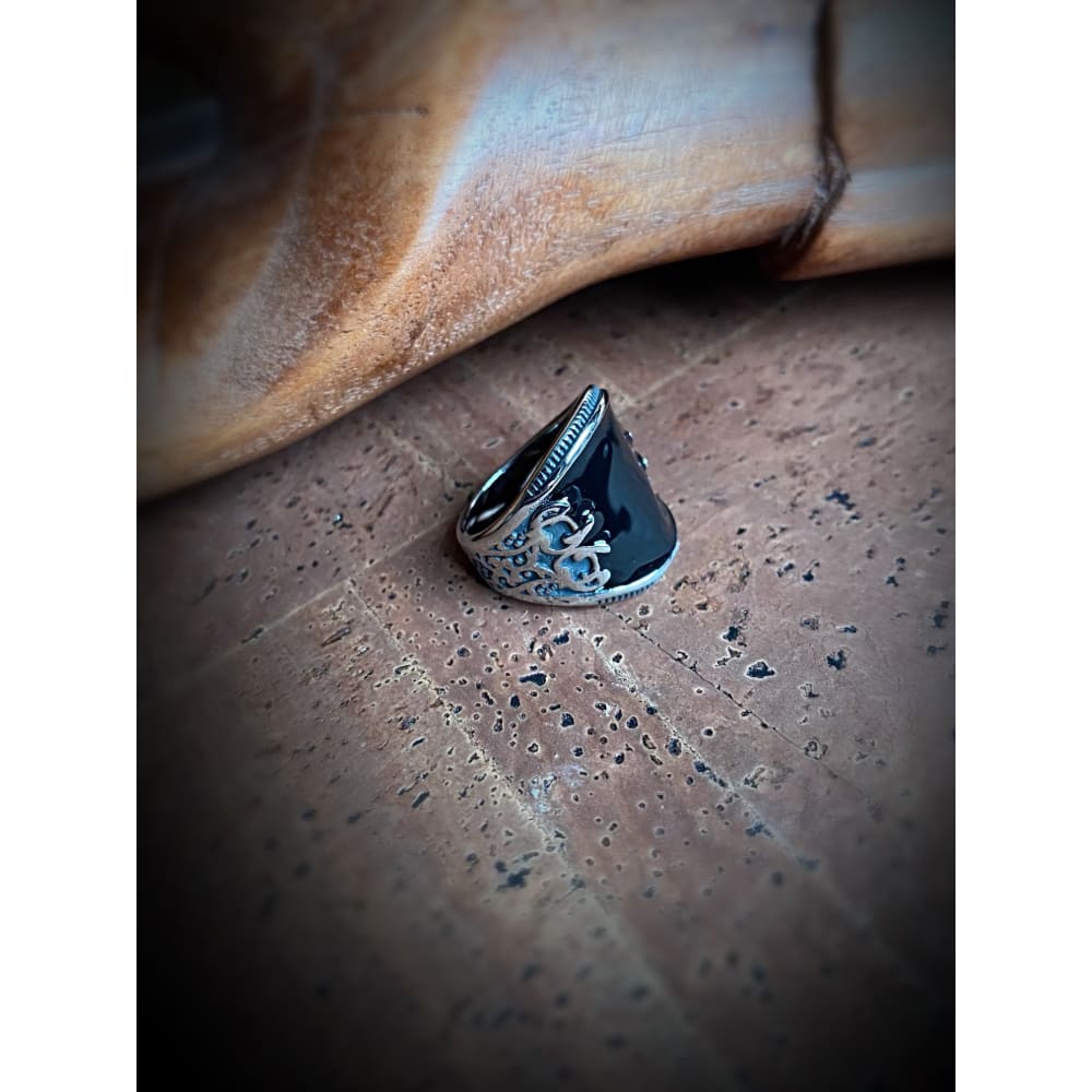 Viking Ring - Odin's Gothic Stone
