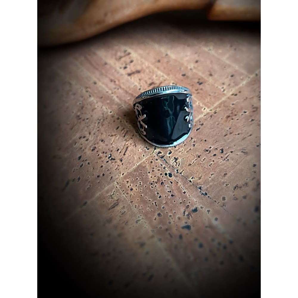 Viking Ring - Odin's Gothic Stone