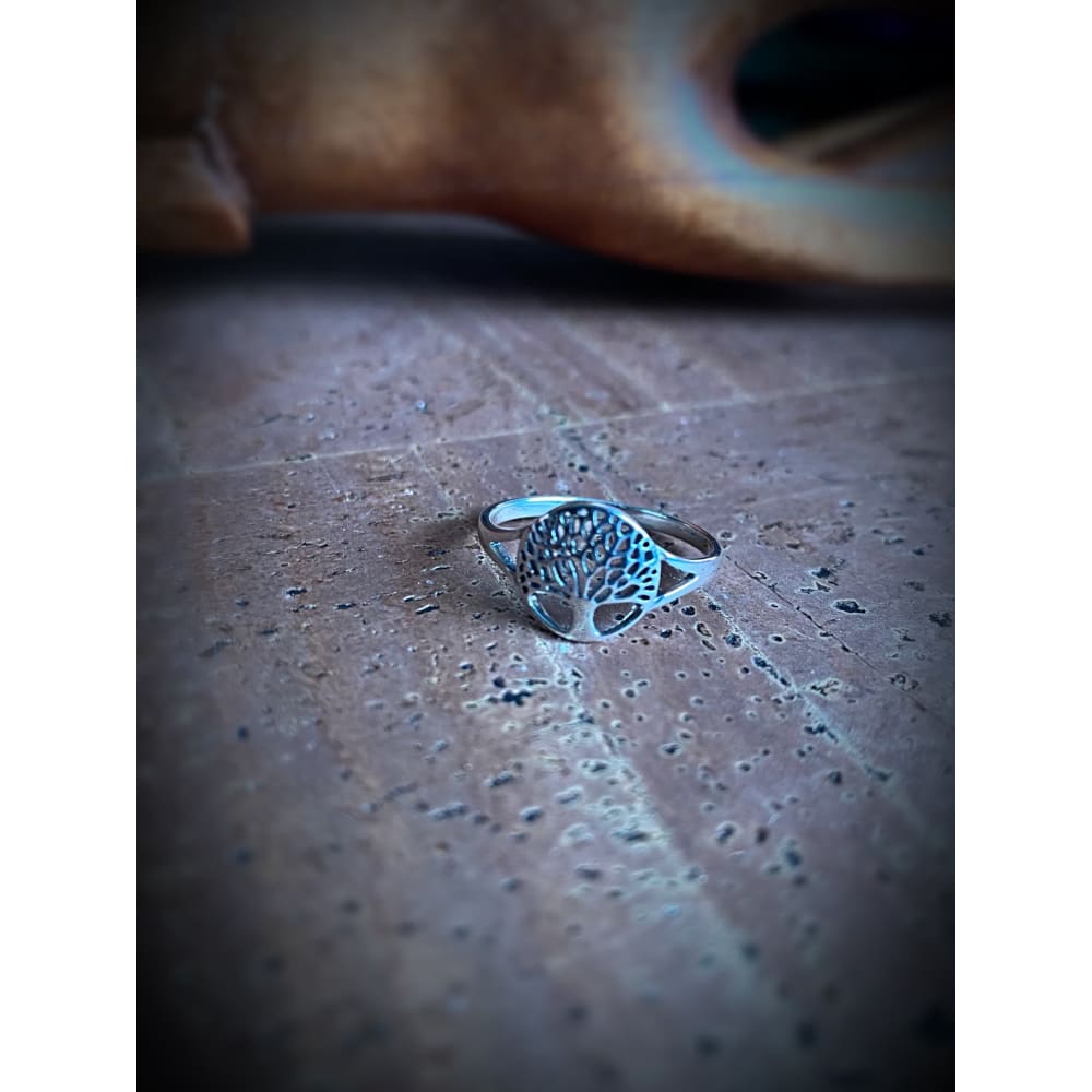 Viking Ring - Silver Tree Of Life