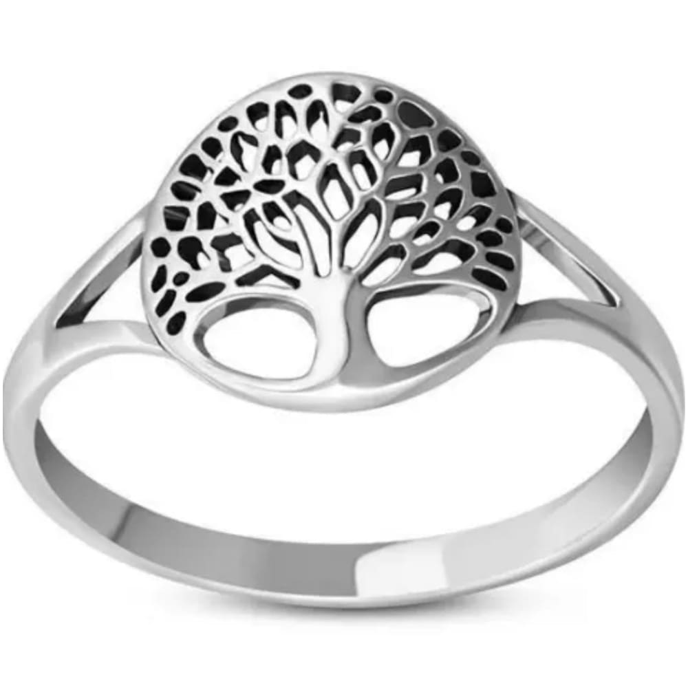 Viking Ring - Silver Women Tree Of Life