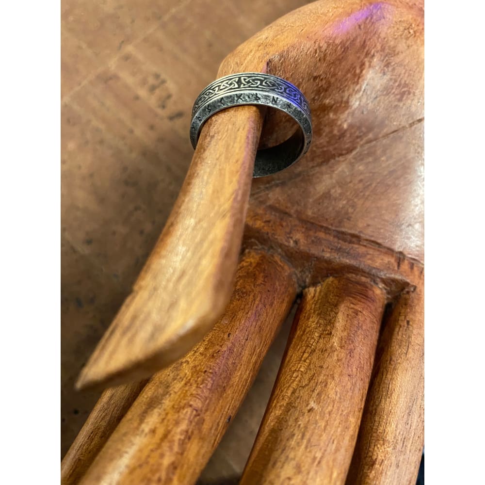 Viking Ring - Valknut Celtic Runes