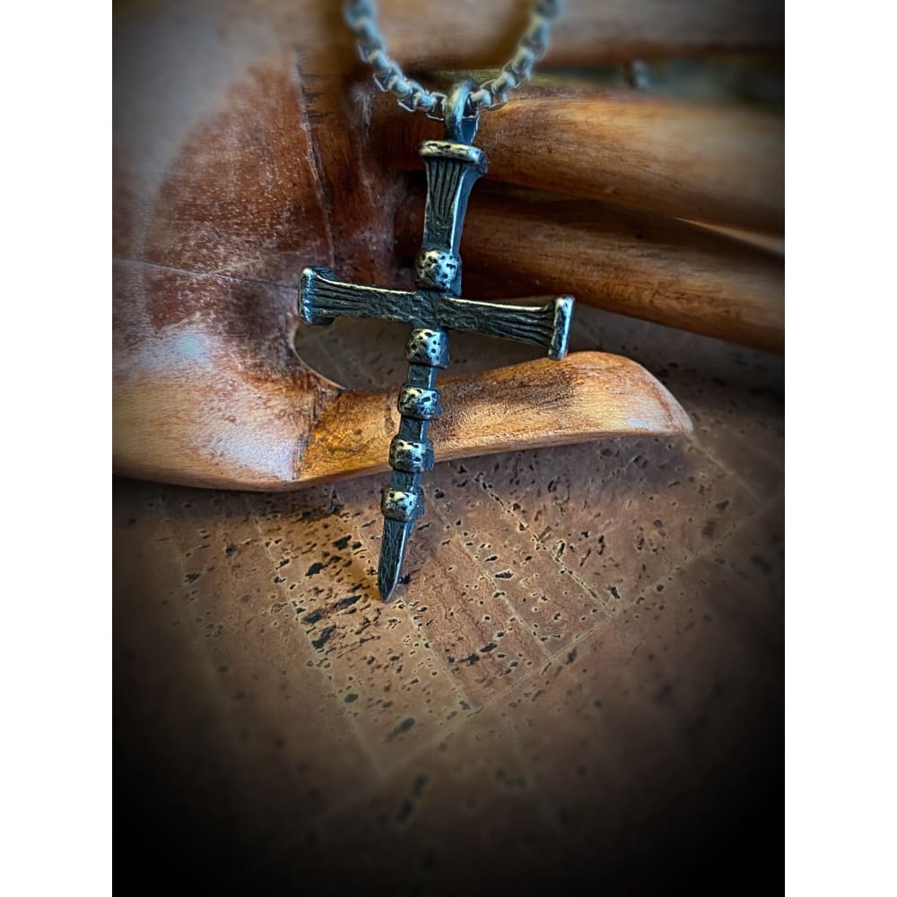 Warrior Viking Cross Necklace