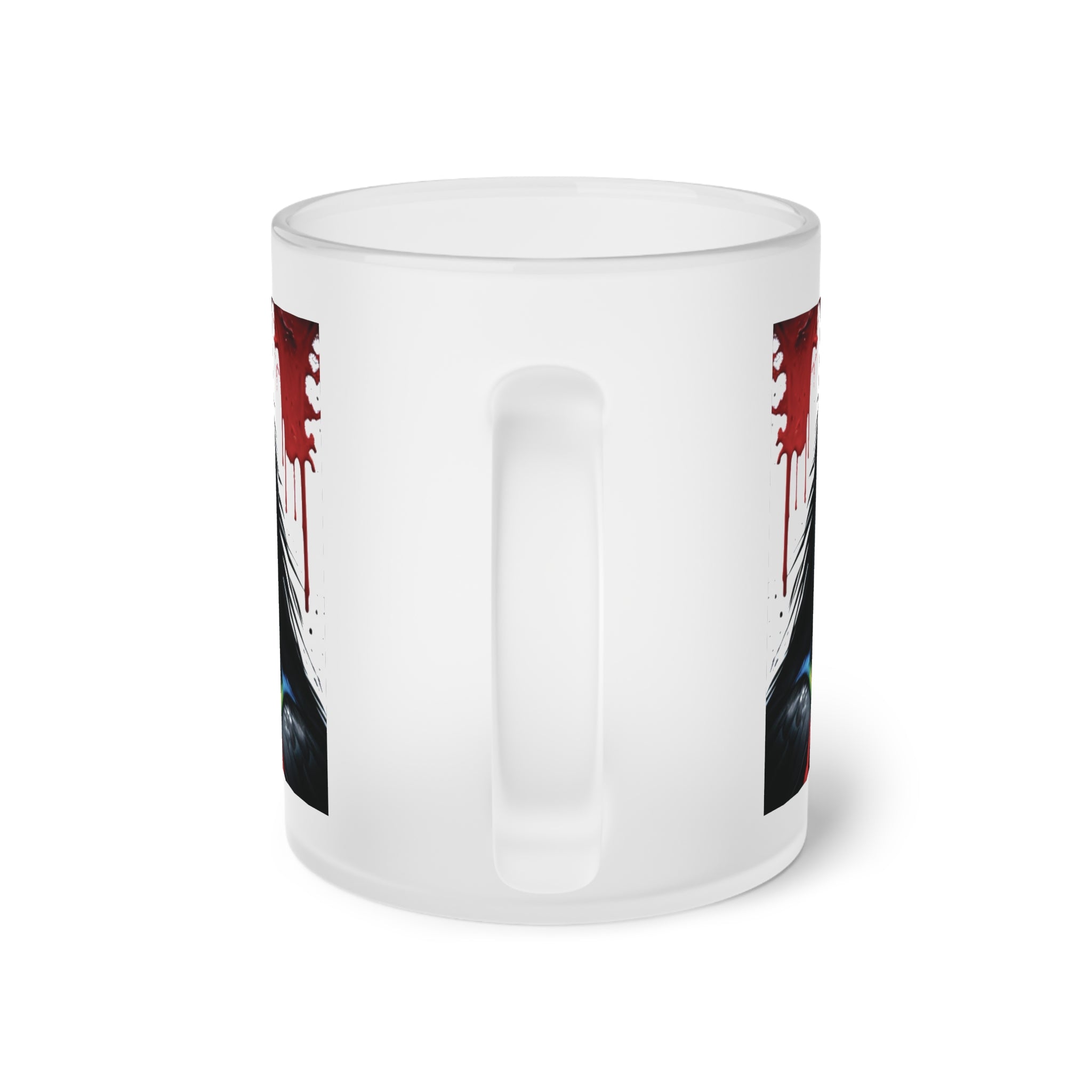 Raven’s Revenge Frosted Glass Mug