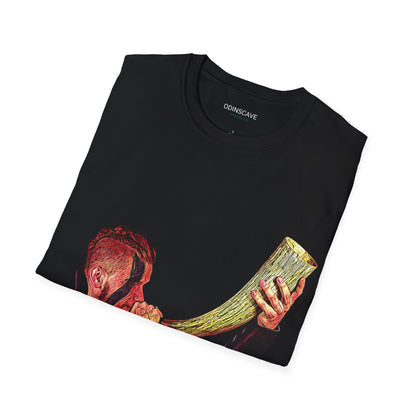 The Horned Caller Viking T-shirt