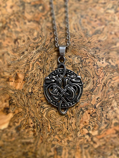 Viking Necklace - The Draco Dragon