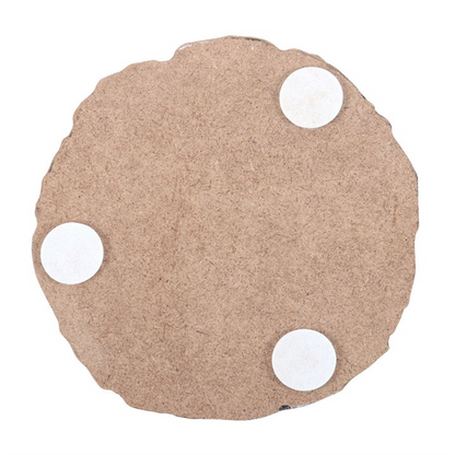 Set of 4 Norse Mythology Wood Slice Coasters Set