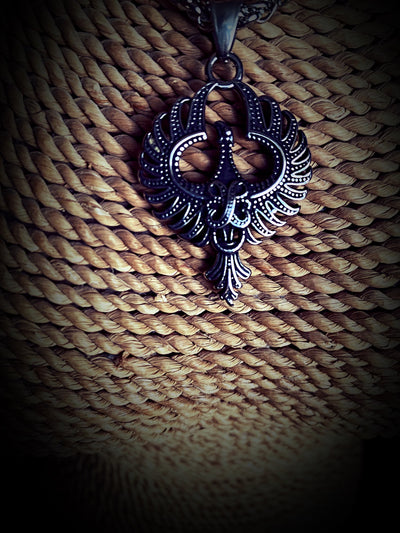 Viking Necklace - The Raven Of Gungnir