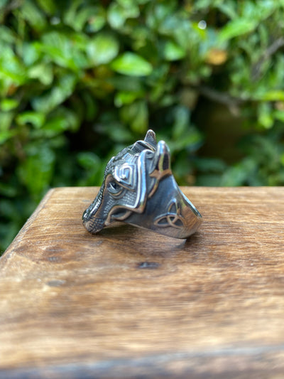 Viking Ring - Nordic Wolf