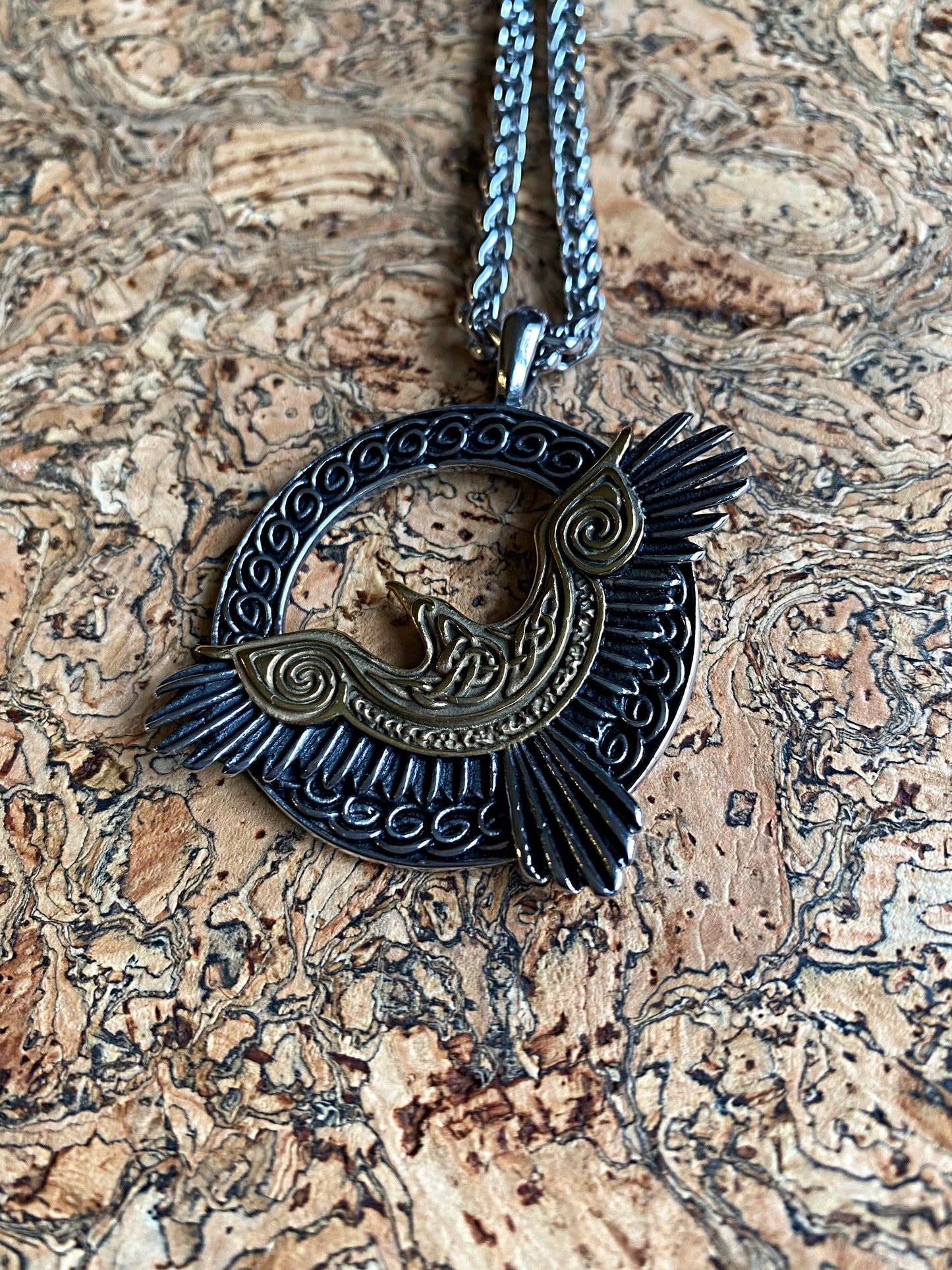 Premium Viking Necklace - Wings Of Hope