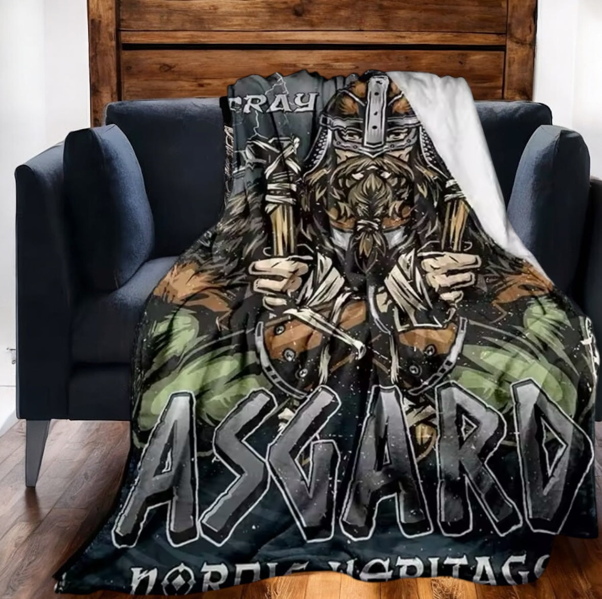 The Mighty Asgard Soft Throw Blanket