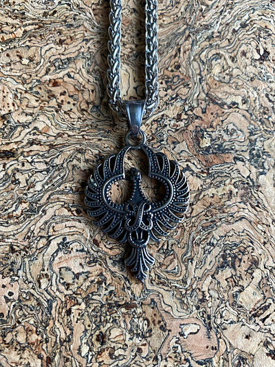 Viking Necklace - The Raven Of Gungnir