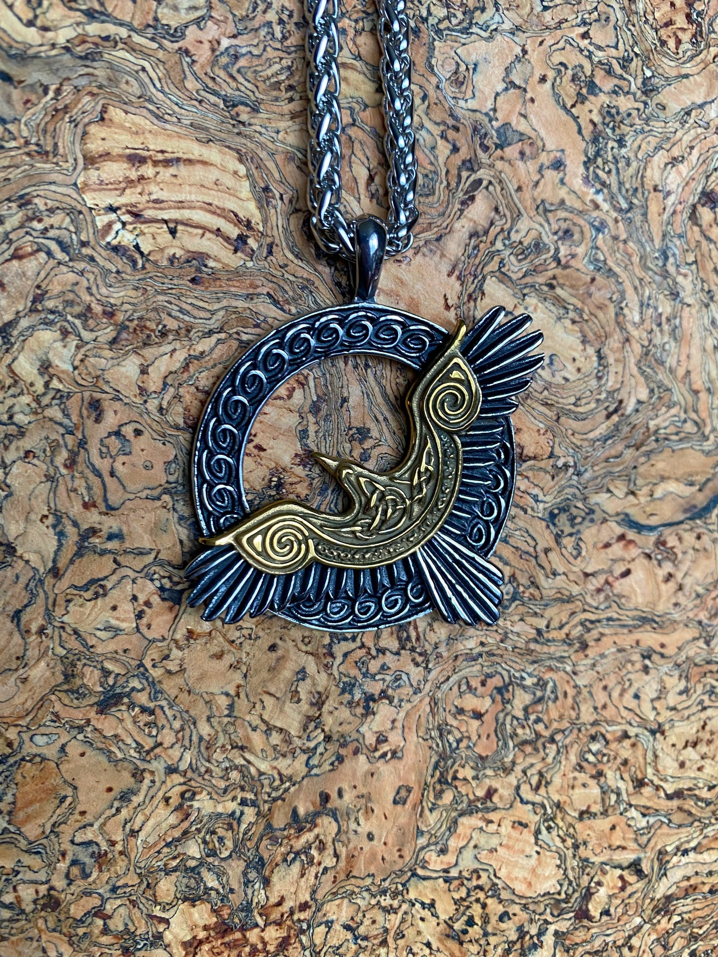 Premium Viking Necklace - Wings Of Hope
