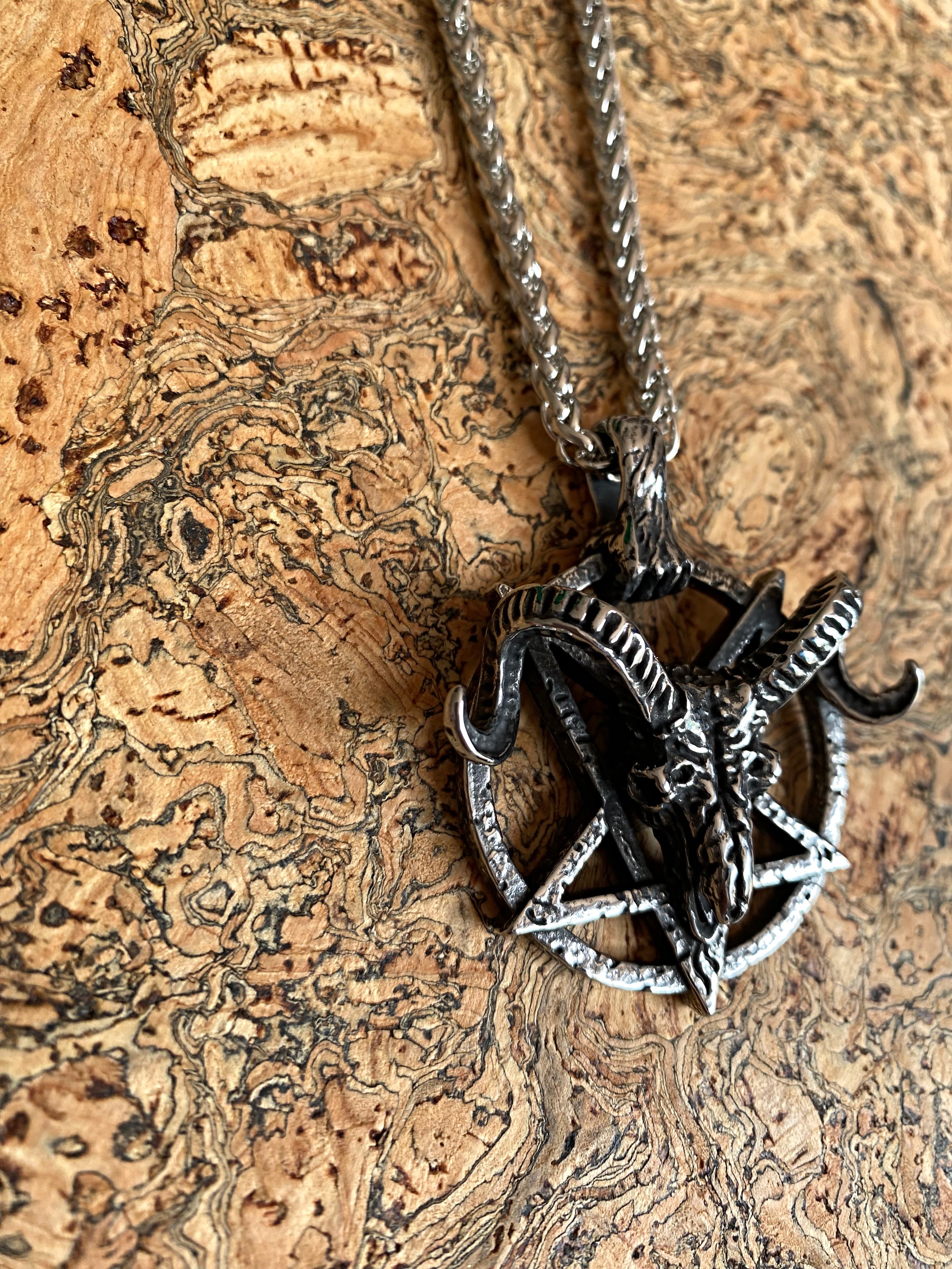 Pagan Necklace - The Wiccan Rams Head