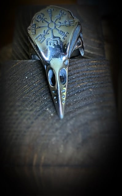 Viking Ring - 3D Raven Ring