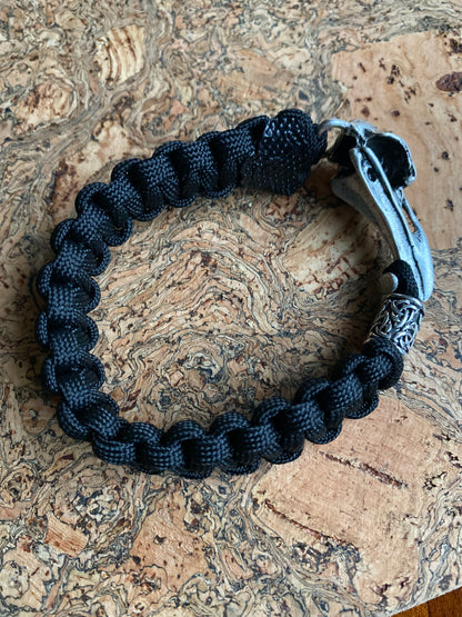 Viking Bracelet - Paracord Sacred Raven