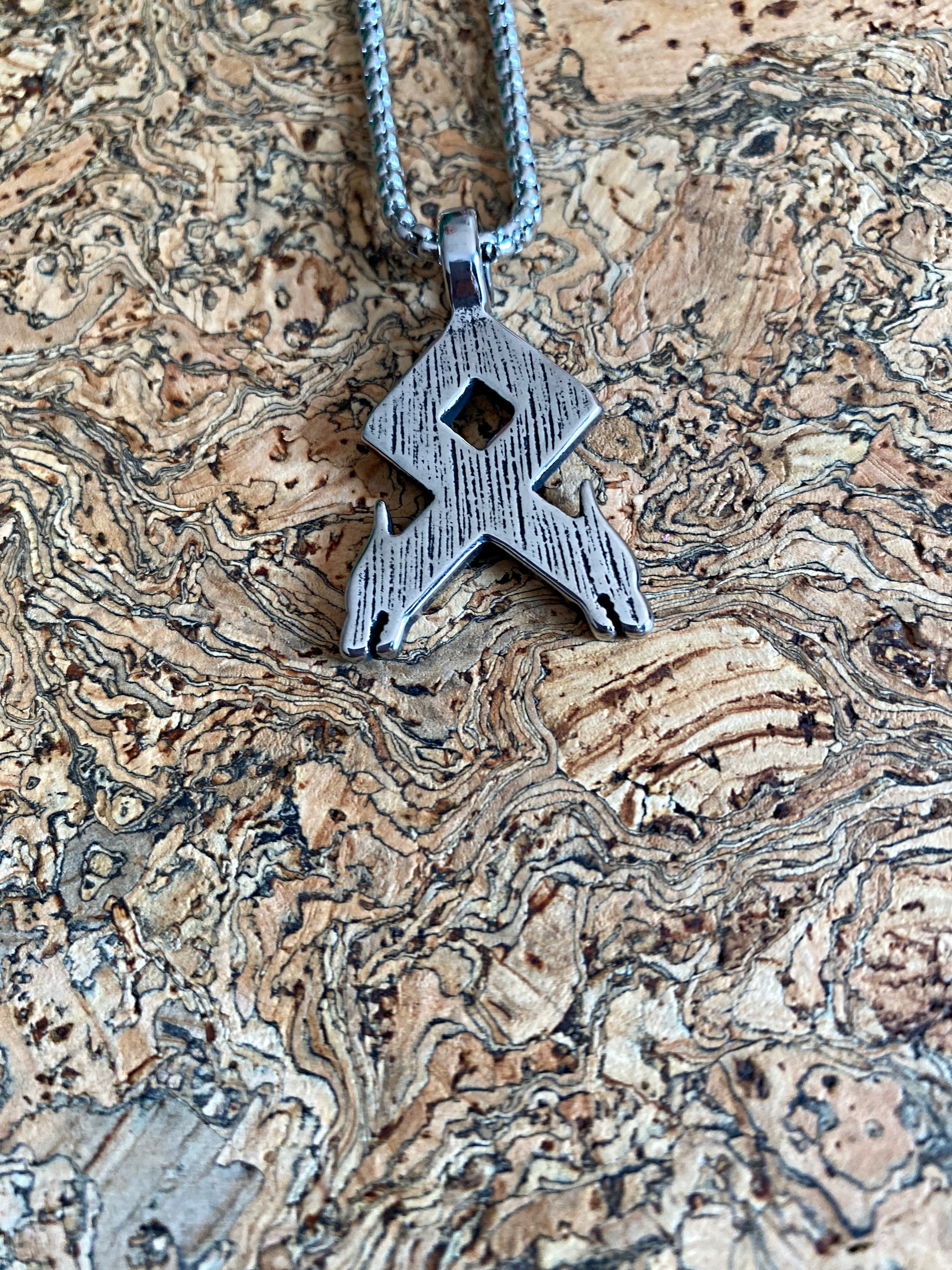Viking Necklace - The Protection of Othala Rune